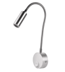 3W LED Wall Reading Lamp  360 Adjustable Bedside Light With Knob Switch 4