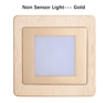 LED Motion Sensor Night Light  Recessed Stair Wall Lamp AC85285V 4