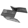 Ergonomic Wireless Keyboard With Palm Rest Multi Device Bluetooth Rechargeable 1
