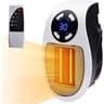 500W Plug In Portable Electric Space Heater With Remote Control 0
