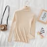 Soft CashmereBlend Turtleneck Sweater For Women  Classic Winter Pullover 0