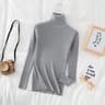 Soft CashmereBlend Turtleneck Sweater For Women  Classic Winter Pullover 6