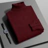 Mens Slim Fit Knitted Turtleneck Sweater For Autumn And Winter 0