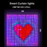 Smart RGB Curtain LED Lights With App Control And Music Sync 3