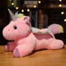 Glowing Unicorn Plush Pillow LED Light Soft Stuffed Toy Cushion For Kids And Girls 0