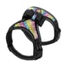 Reflective Rhinestone Dog Harness Vest With Bow Accent 0