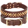 Spiked Leather Dog Collar For Strong And Stylish Dogs 1