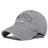 Washed Cotton Baseball Cap With Embroidered Letter Adjustable Dad Hat For Men And Women 3