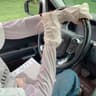 Cooling UV Protection Fingerless Arm Sleeves With Adjustable Gloves For Outdoor Use 5