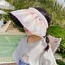 Rainbow Kids Sun Hat UPF 50 Wide Brim Visor Hat For Summer 7