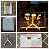 LED Light Up Drawing Board Erasable Glow Board With Markers For Kids 3