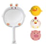 LED Light Up Duck Bath Toy Soft Floating Animal Water Toy For Babies 3