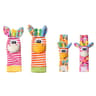 Baby Rattles Toys Set Wrist Rattle Socks And Foot Finder For Newborns 5