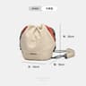 Canvas DSLR Camera Bag Mountain Style Drawstring Shoulder Bag 2
