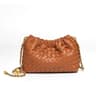High End Cloud Bag Handmade Woven Bucket Crossbody Shoulder Bag 8