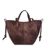 Vintage Suede Tote Large Capacity Underarm Shoulder Work Bag 4