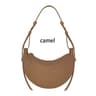 Genuine Leather Crescent Crossbody Shoulder Bag For Women 8