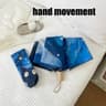 Automatic Cat Print Sun And Rain Umbrella Portable UV Protection Travel Umbrella 5