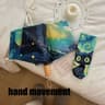 Automatic Cat Print Sun And Rain Umbrella Portable UV Protection Travel Umbrella 3