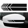 Reflective Car Stripe Stickers Rearview Mirror Vinyl Styling Decals 4