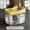 Automatic Pet Feeder And Waterer Set With Anti Slip Base And Filter 1