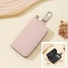 Mens Waist Key Pouch Large Capacity PU Leather Zipper Key Holder 3