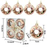 Christmas Tree Donut Ornaments Set Cute Candy Hanging Decorations 3