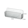 Wall Mounted Remote Control Storage Box Transparent Acrylic Organizer Shelf 1