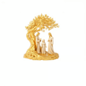 Religious baby shower ornament