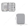 Travel Electronics Organizer Pouch Compact Cable Storage Case 1