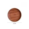 Japanese Style Rectangular Wooden Dinner Plate Walnut Wood Serving Tray 1