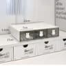 Cute Desktop Stationery Organizer With Drawers Multi Compartment Pencil Storage Box 6
