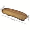 Wooden Serving Tray Decorative Food Plate For Tea Coffee Snacks And Desserts 2