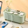 Nordic Style Cable Organizer Box Power Strip And Desktop Wire Storage Case 1