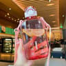 750 ML Flat Water Bottle With Time Marker Leakproof Portable Sports Bottle 8