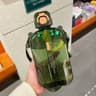 750 ML Flat Water Bottle With Time Marker Leakproof Portable Sports Bottle 7