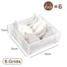 11 Compartment Underwear Organizer Box Collapsible Bra And Drawer Storage 0
