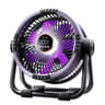 Rechargeable Camping Fan With Light 20000mAh Portable Tent Ceiling Fan With Hook 0