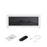 Flame Effect Aroma Humidifier Essential Oil Diffuser With RGB Light And Remote Control 1