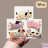 Cute Cartoon Animal Hair Clips Set Duckbill Party Hair Clips For Girls 6
