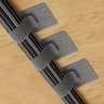 Self Adhesive Cable Organizer Clips Desk And Wall Cable Holder Set 1