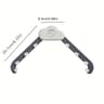 Kitchen Sink Strainer Set Triangle Sink Basket Drain Filter With Hanging Rack 2