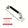 Stainless Steel Shower Grab Bar With Non Slip Silicone Grip For Bathroom Safety 1