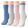Womens Fuzzy Winter Socks Thick Thermal Slipper Set 2