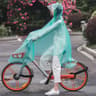 3XL Transparent Waterproof Rain Poncho For Motorcycle And Bicycle 3