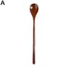 1 PC Natural Long Handle Wooden Spoon Durable Wooden Cooking Spoon For Soup Stirring And Serving 1