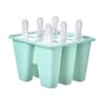 6 Grid Silicone Ice Cream Mold Reusable DIY Ice Cream Mold With Sticks 2