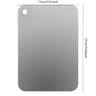 Stainless Steel Cutting Board Antibacterial Kitchen Prep Board 5