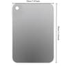 Stainless Steel Cutting Board Antibacterial Kitchen Prep Board 4