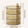 Rotatable Transparent Food Storage Box Multi Layer Sealed Snack Container 5